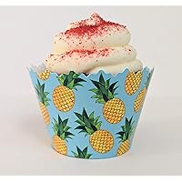 Pineapple Piña Cupcake Wrappers
