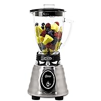 BPCT02-BA0-000 6-Cup Glass Jar 2-Speed Toggle Beehive Blender, Brushed Stainless