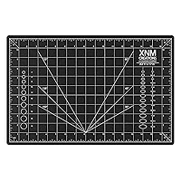 Premium Self Healing Cutting Mat - 12 Inches by 18 inches - A3, 3 Layer Quality PVC Construction - Dual Sided, Imperial and Metric Grid Lines - Perfect for Cutting, Sewing, and Crafts