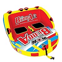 Big Bubba 1 or 2 Persons Inflatable Towable Tube for Boating