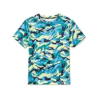 Speedo Boy's Uv Swim Shirt Short Sleeve Tee Graphic