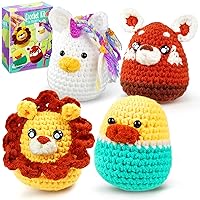 CozyBomB Magnetic Fishing Game Toy + Crochet Animal Kit