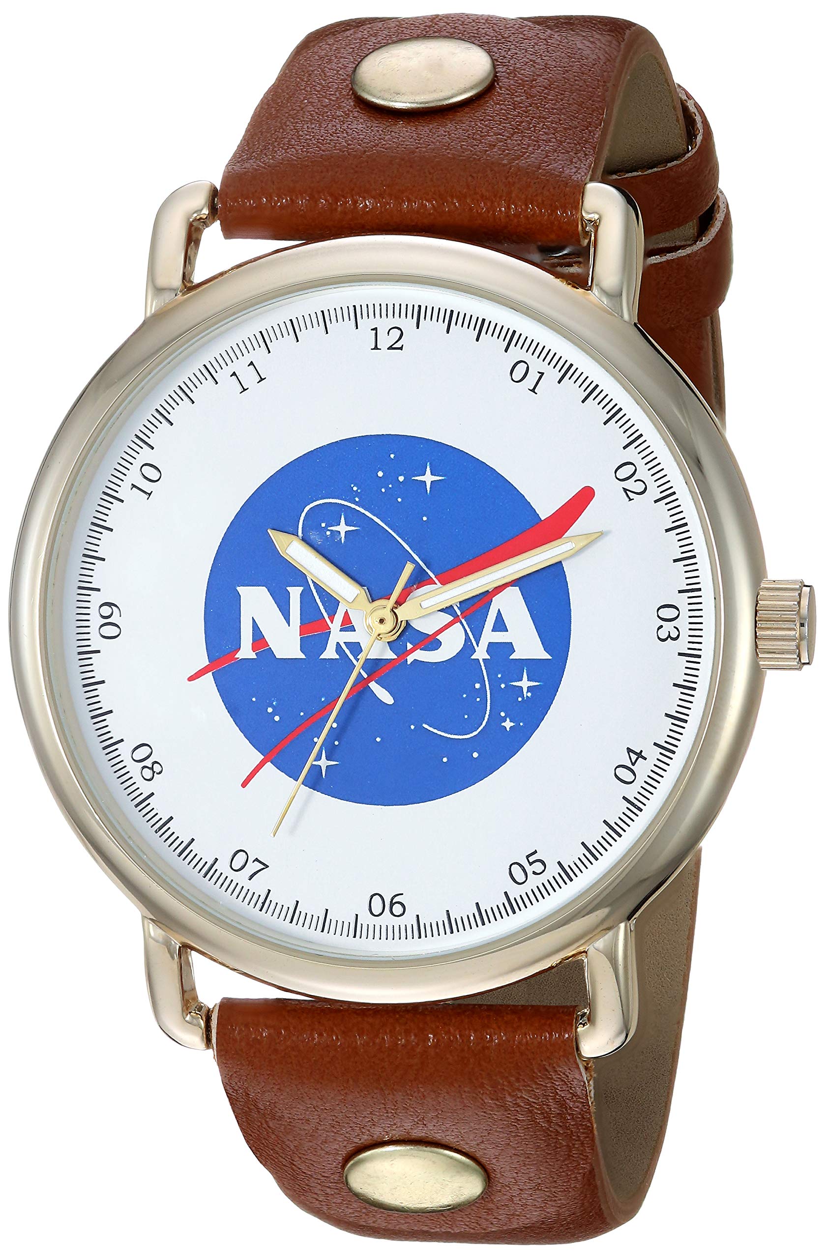 Accutime NASA Analog Quartz Wrist Watch, Cool Inexpensive Gift & Party Favor for Toddlers, Boys, Girls, Adults