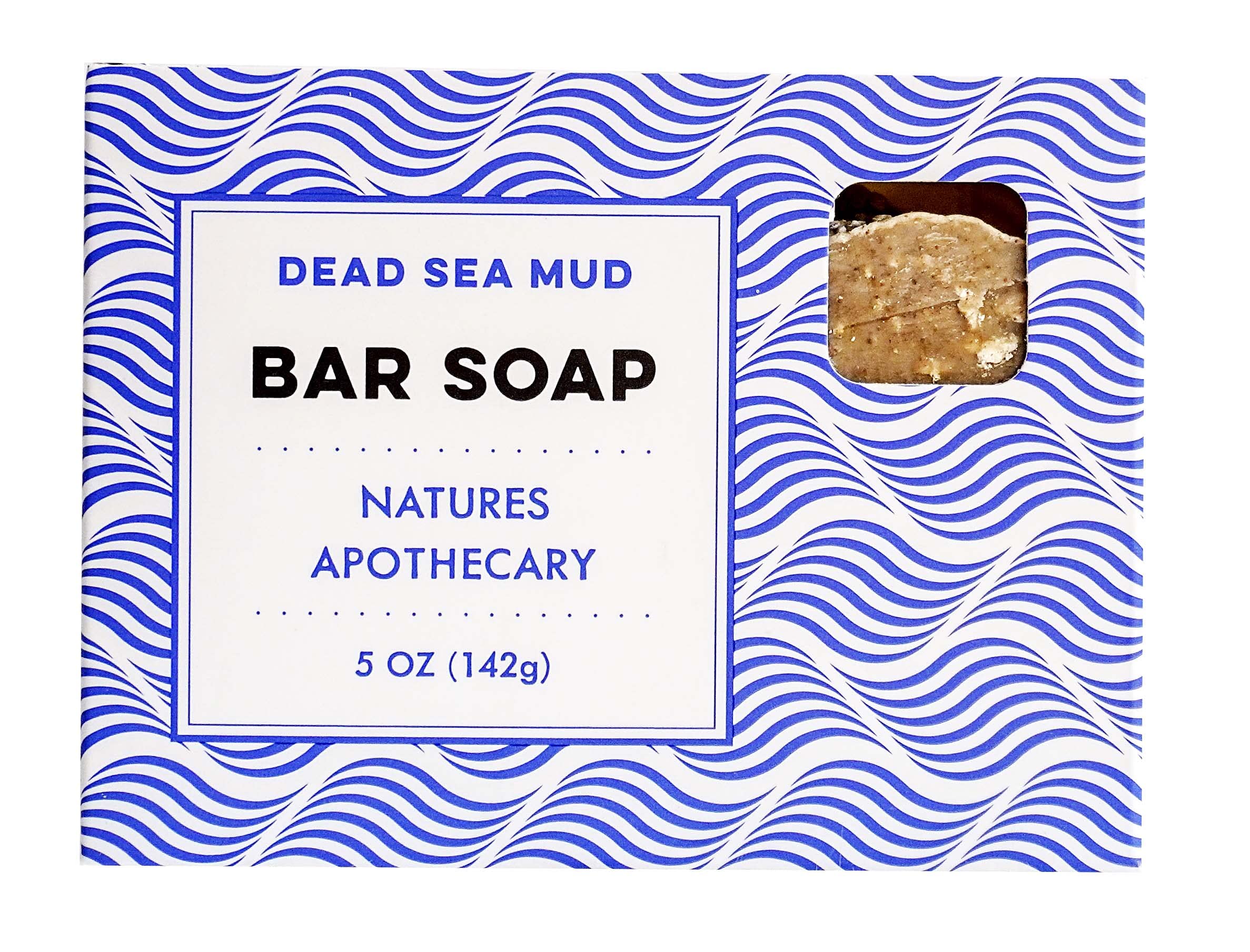 DAYSPA Body Basics Dead Sea Mud & Salt Premium Bar Soap - Cold-Processed Castile Soap - Eco-Friendly, Vegan, Hypoallergenic, All-Natural, Plant-Derived, Handmade in USA