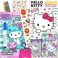 Hello Kitty Coloring Book and Sticker Activity Set for Kids - Bundle with Hello Kitty Book, Hello Kitty Imagine Ink, Hello Kitty Play Pack, Stickers, and More
