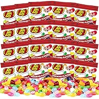 Gift Box of 20 Miniature 0.35 ounce Fun Size Packets of Assorted Gourmet Jelly Beans