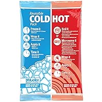 Mueller Reusable Cold-Hot Pack, White, 6 Inch X 9 Inch