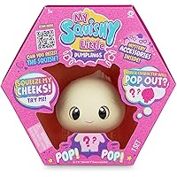 My Squishy Little Dumplings – Interactive Doll Collectible With Accessories – Doe (Purple)