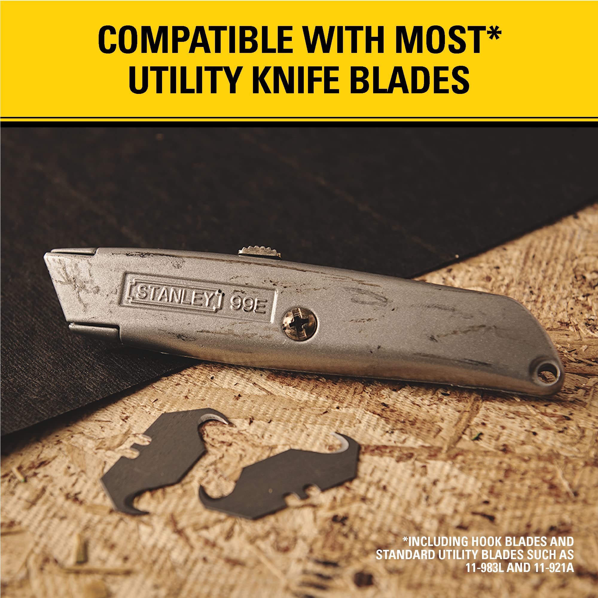 STANLEY Classic 99 Utility Knife, Retractable, 6-Inch, (10-099)