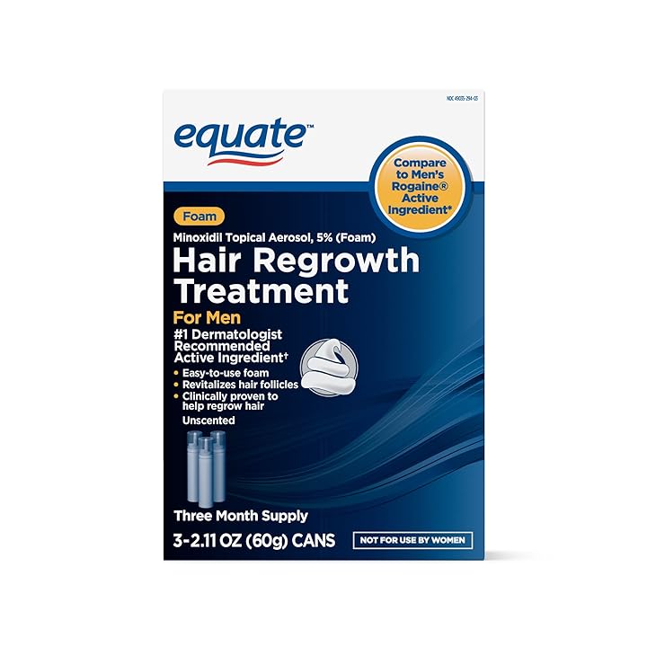 Mua Equate - Hair Regrowth Treatment for Men, Minoxidil 5%, Topical Aerosol  Foam, 3 Month Supply trên Amazon Mỹ chính hãng 2023 | Fado