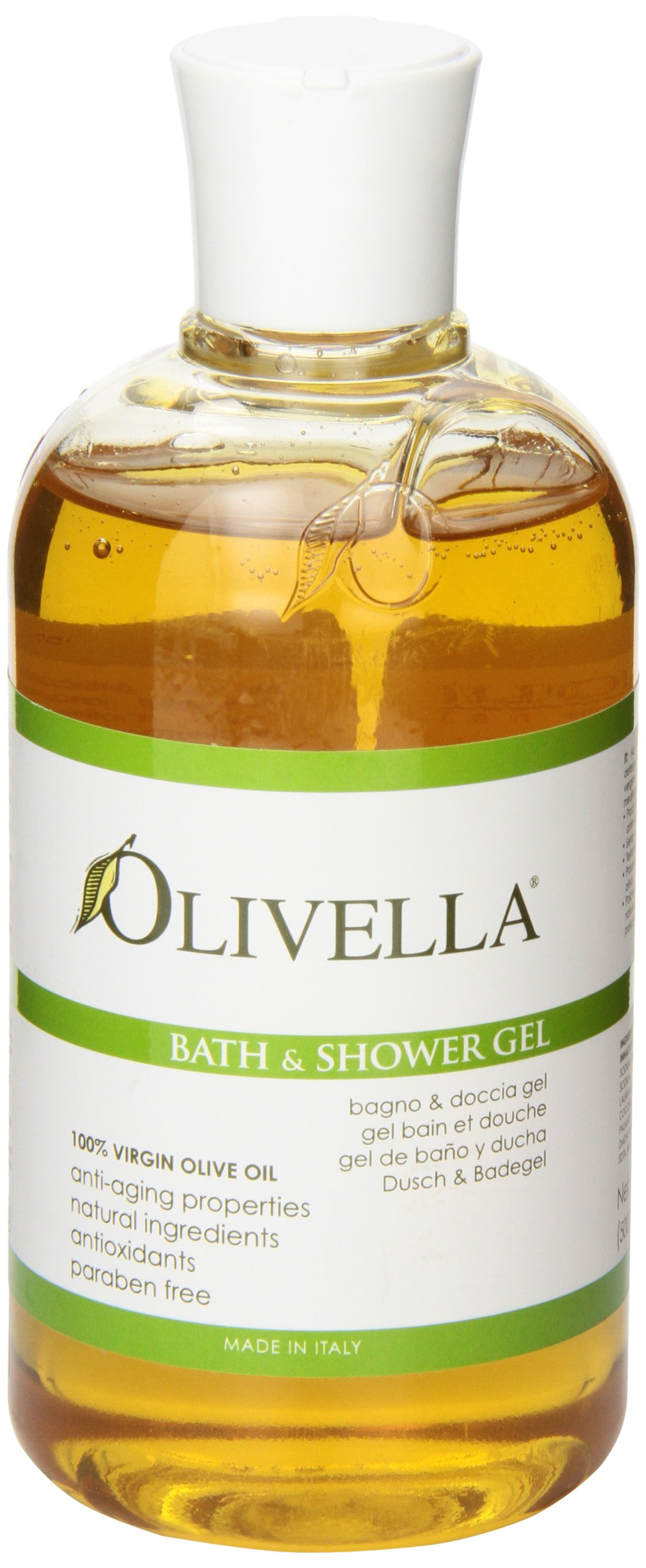 Olivella Virgin Olive Oil, Bath & Shower Gel - 16.9 Oz