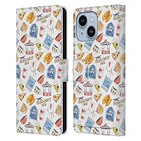 Head Case Designs Officially Licensed Gilmore Girls Icons Graphics Leather Book Wallet Case Cover Compatible with Apple iPhone 14 Plus