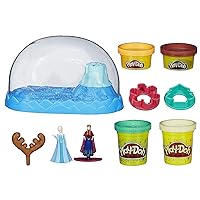 Play-Doh Sparkle Snow Dome Set Featuring Disney's Frozen