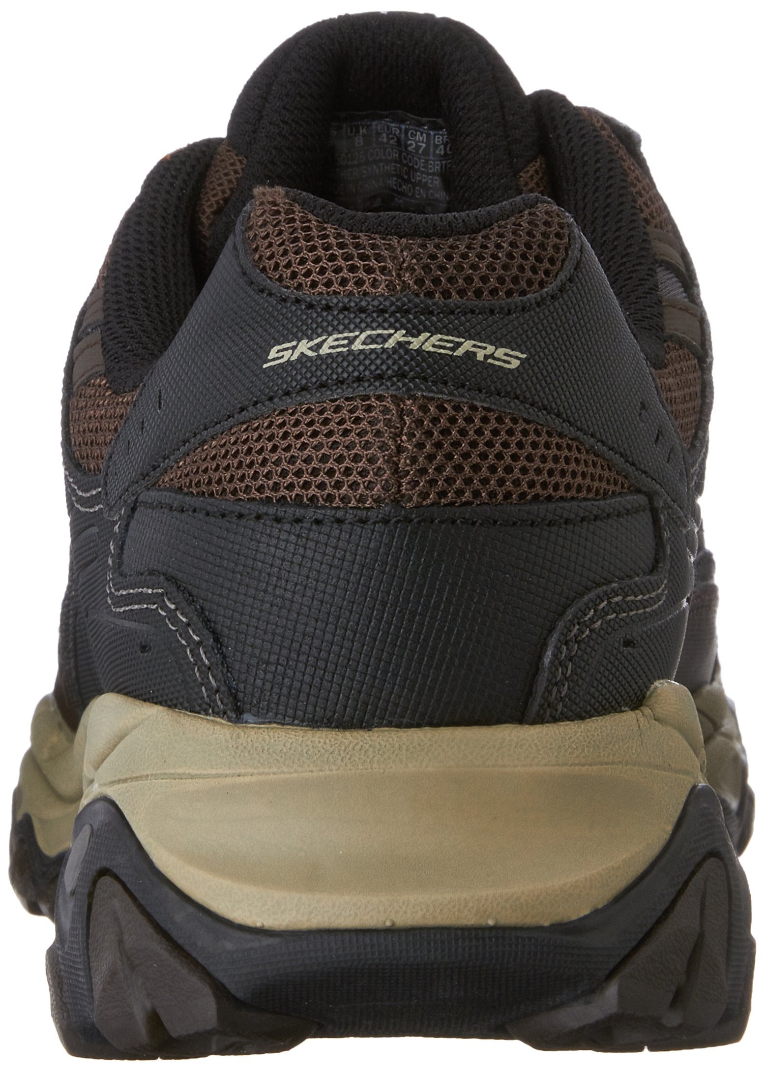 Skechers Men's Afterburn Memory-Foam Lace-up Sneaker