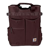Carhartt 28l Nylon Cinch-top Convertible Tote, Durable Adjustable Backpack Straps and Laptop Sleeve