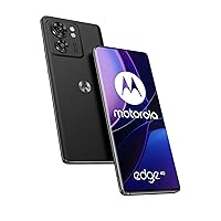 Motorola Edge 40 5G (Eclipse Black) Dual-SIM (Nano, eSIM) 256GB Storage + 8GB RAM GSM Unlocked Android Smartphone - International Version