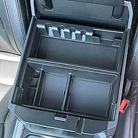 PIMCAR Center Console Organizer for 2023 2024 Ford F250 F350 F450 F550 Insert Tray Pallet Storage Accessories (Work Great with The Factory Tray) - One Tray