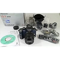 Panasonic Lumix DMC-G1 12.1MP Digital Camera with Lumix G Vario 14-45 mm f/3.5-5.6 ASPH Mega OIS Lens (Blue)