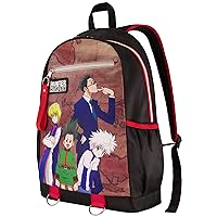 Hunter x Hunter 13 Inch Sleeve Laptop Backpack, Padded Computer Bag for Commute or Travel, Multi, One Size