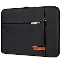 Lacdo 13 inch Laptop Sleeve Case for 13 inch New MacBook Air M3 A3113 M2 A2681 M1 A2337 2024-2018 | 13 inch MacBook Pro M2/M1 A2338 A2251 A2289 | 13 inch iPad Pro M4 / iPad Air M2 Computer Bag, Black