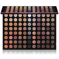 Natural Fusion Eyeshadow Makeup Palette - 88 Color Highly Pigmented Blendable Natural Color Matte Eye shadow Palette - Nude