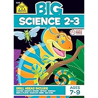 School Zone - Big Science Workbook - 320 Pages, Ages 7 to 9, 2nd Grade, 3rd Grade, Weather, Seeds, Plants, Insects, Mammals, Ocean Life, Birds, and More (School Zone Big Workbook Series) School Zone - Big Science Workbook - 320 Pages, Ages 7 to 9, 2nd Grade, 3rd Grade, Weather, Seeds, Plants, Insects, Mammals, Ocean Life, Birds, and More (School Zone Big Workbook Series) Paperback Spiral-bound