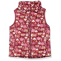 Amazon Essentials Girls and Toddlers' Lightweight Water-Resistant Packable Puffer Vest-Discontinued Colors