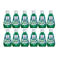 Crest Scope Mouthwash, Classic Mouth Rinse, Travel Size 1.2 Ounces (36ml) - Pack of 12
