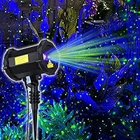 Firefly Garden Lights Star Projector with Blue Nebula Outdoor Decoratice Lighting