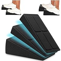 Slant Board 3pcs Set with Carrying Bag, Any Where You Want for Calf Stretching Foam Block Squat Wedge, Indoor Outdoor Gym Exercise Physical Therapy Equipment.
