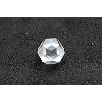 Beautiful Crystal Quartz Dodecahedron Gemstone Sphatik Original Crystal Natural Authentic Good Luck Genuine Divine Holy Metaphysical Reiki
