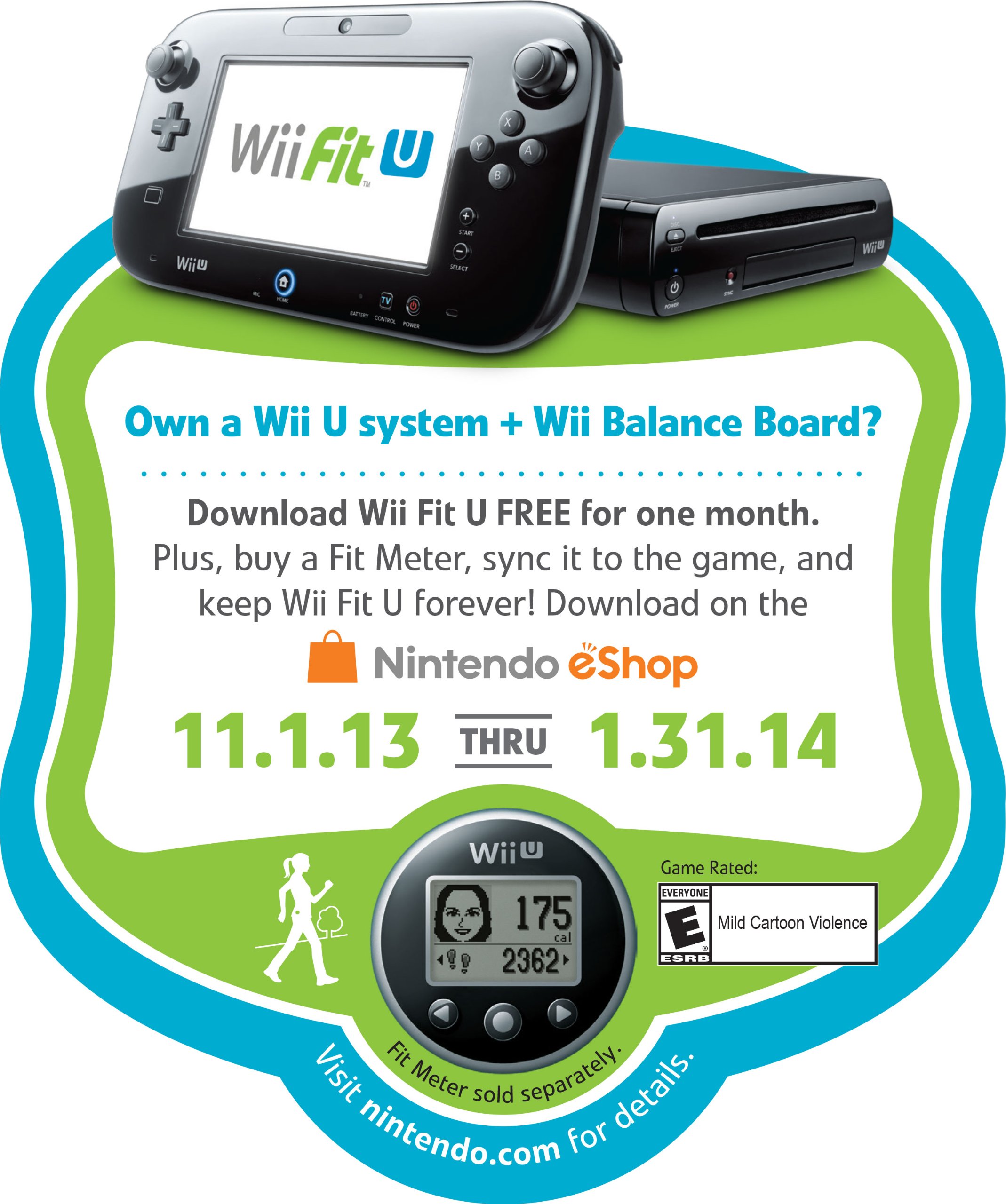 Wii U Fit Meter