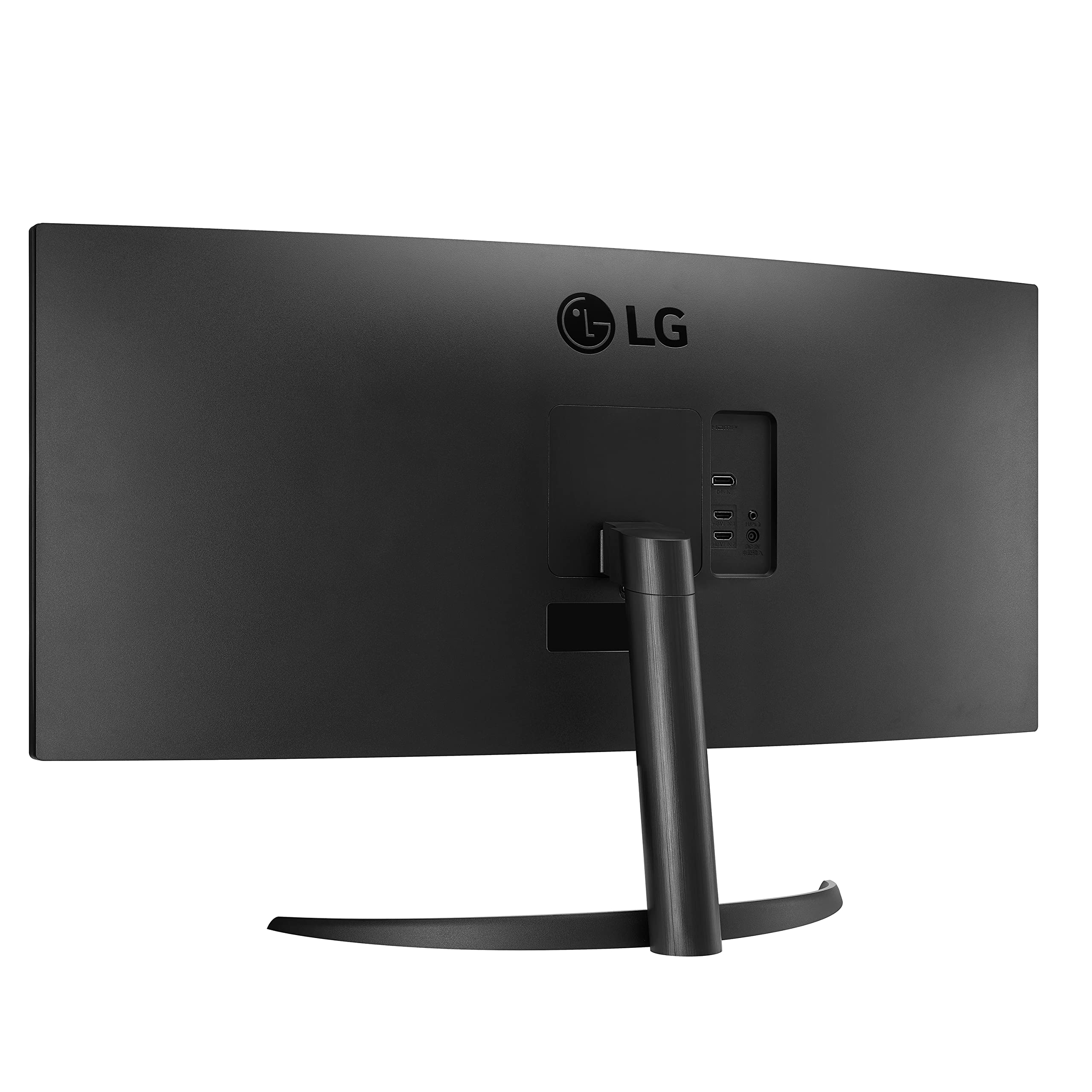 LG 34WP60C-B 34-Inch 21:9 Curved UltraWide QHD (3440x1440) VA Display with sRGB 99% Color Gamut and HDR 10, AMD FreeSync Premium and 3-Side Virtually Borderless Screen Curved QHD Tilt,Black