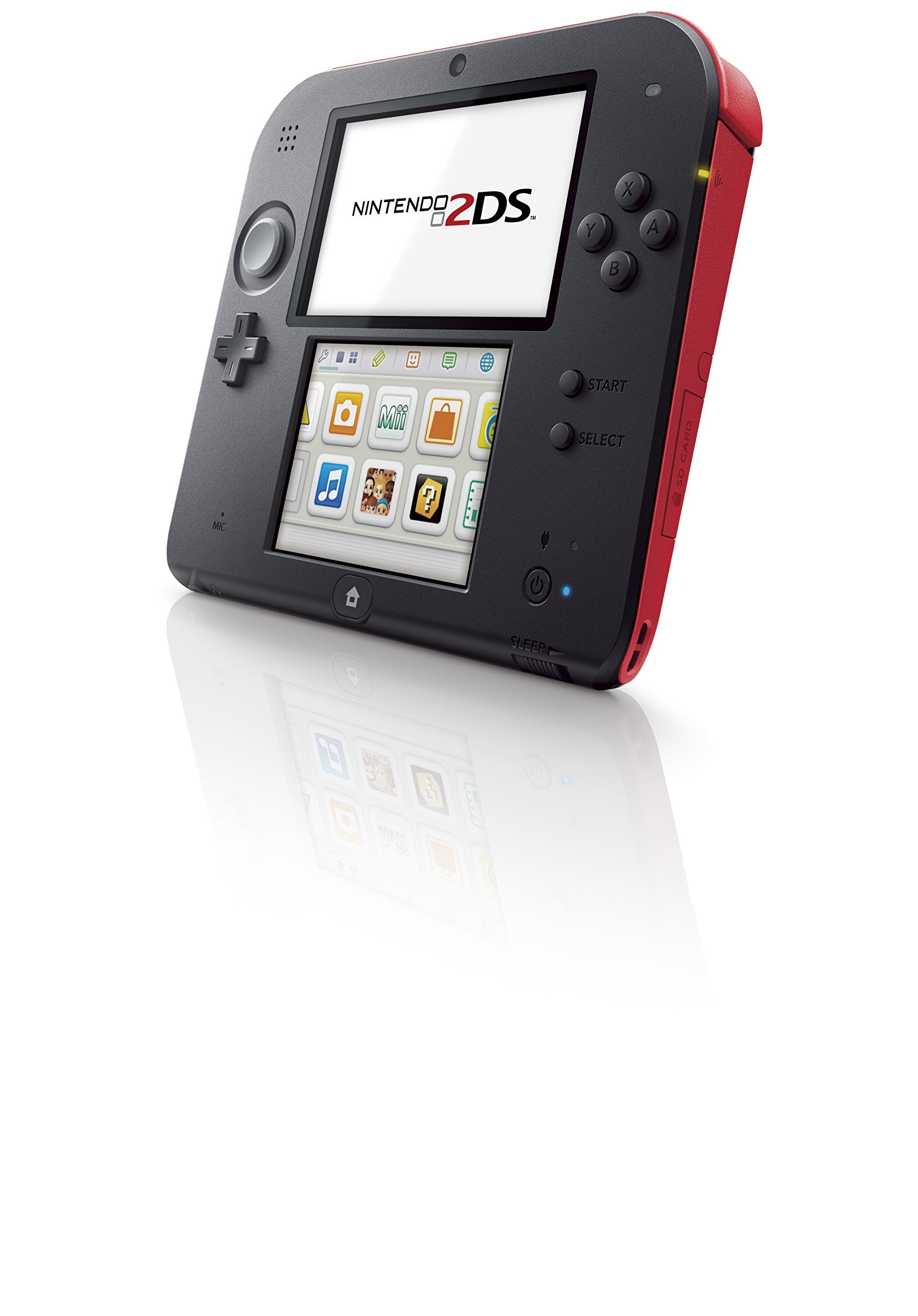 Nintendo 2DS - Crimson Red (Renewed)
