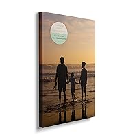Personalized Canvas Prints With Your Photos 8X12 - Turn Picture Into Amazing Framed Canvas Wall Art - Perfect For Home Decor, Meaningful Gifts & Souvenir - Variety Of Sizes For Choice(Portrait)
