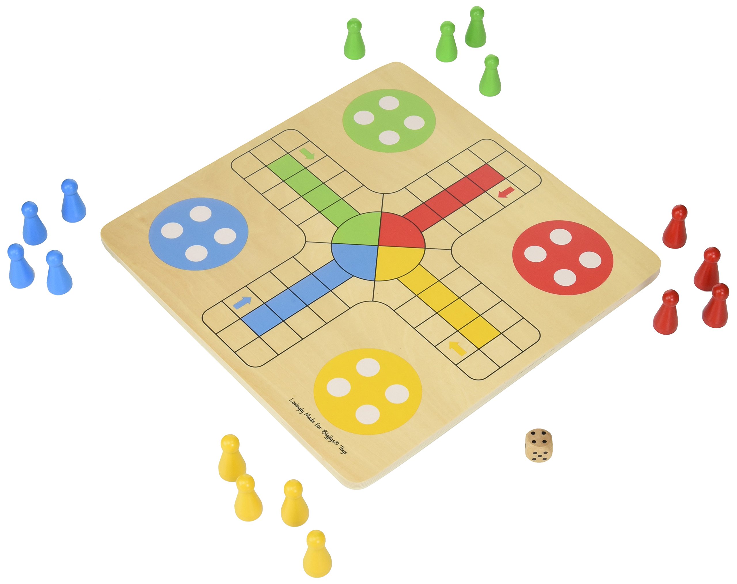 Bigjigs Toys Traditional Ludo Game