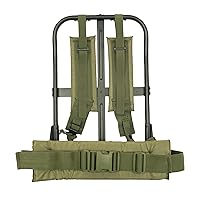 Rothco Alice Pack Frame with Attachments – Includes Padded Shoulder Straps and Kidney Pad Waistbelt – Lightweight Aluminum Construction