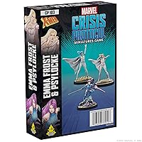 Marvel Crisis Protocol Emma Frost & Psylocke Character Pack | Miniatures Battle Game | Strategy Game for Adults | Ages 14+ | 2 Players | Average Playtime 90 Minutes | Made