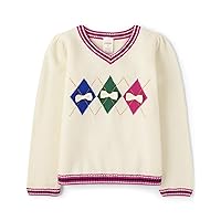 Gymboree,and Toddler Long Sleeve Sweaters,Preppy Argyle,12-18 Months