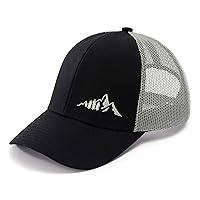 Tough Headwear Hats for Men - Trucker Hat Men - Mesh Hats for Men - Snap Back Hats for Men - Trucker Caps Embroidered & Badge