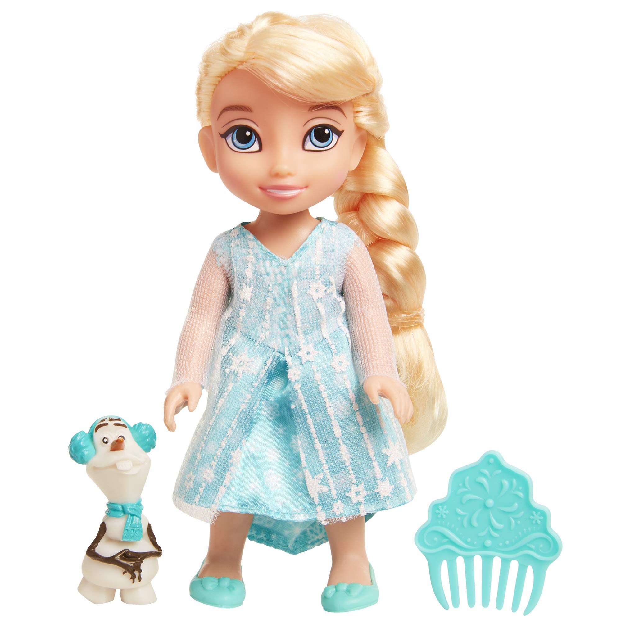 Disney Frozen Petite Elsa Doll with Olaf & Comb!