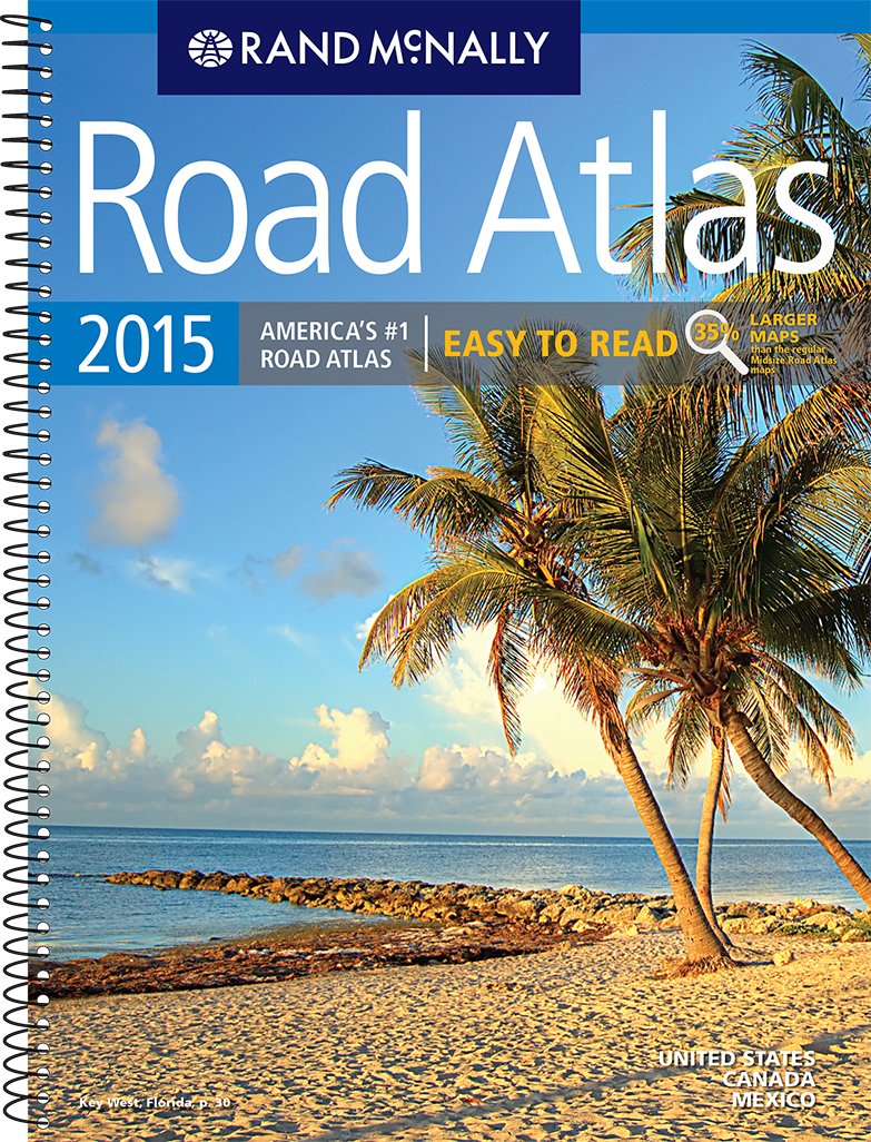 Rand McNally Easy to Read Midsize Road Atlas (Rand Mcnally Road Atlas Midsize Easy to Read)