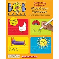 Bob Books - Wipe-Clean Workbook: Advancing Beginners | Phonics, Ages 4 and up, Kindergarten (Stage 2: Emerging Reader) Bob Books - Wipe-Clean Workbook: Advancing Beginners | Phonics, Ages 4 and up, Kindergarten (Stage 2: Emerging Reader) Paperback