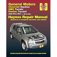 Chevrolet Equinox & Pontiac Torrent (05-17) Haynes Repair Manual USA (Paperback)