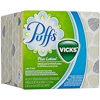 Puffs Plus Lotion Facial Tissues with scent of Vicks - 48 ct