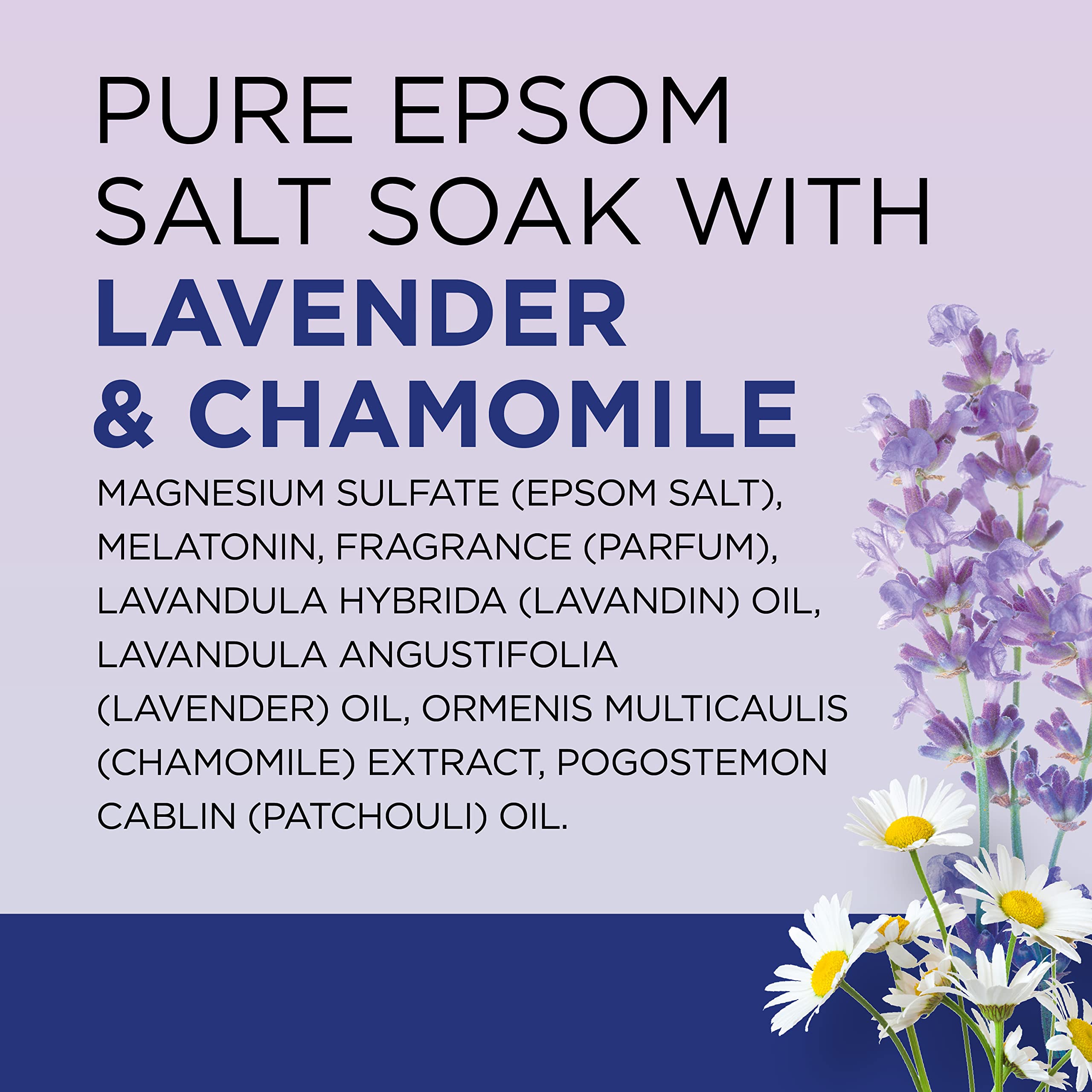 Dr Teal's Pure Epsom Salt, Melatonin Sleep Soak With Essential Oil Blend, 3 Pound (Pack of 4) (Packaging May Vary)