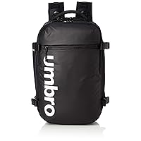 Umbro Harum Backpack, 6.6 gal (20 L), 2 Colors, Black