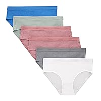 Hanes Ultimate Girls' Supersoft Bikini Briefs & Hipsters