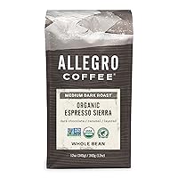 Organic Espresso Sierra Whole Bean Coffee, 12 oz