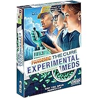 Pandemic The Cure Experimental Meds Board Game EXPANSION | Family Board Game | Cooperative Board Game | Ages 8+ | 2 to 5 players | Average Playtime 30 minutes | Made by Z-Man Games